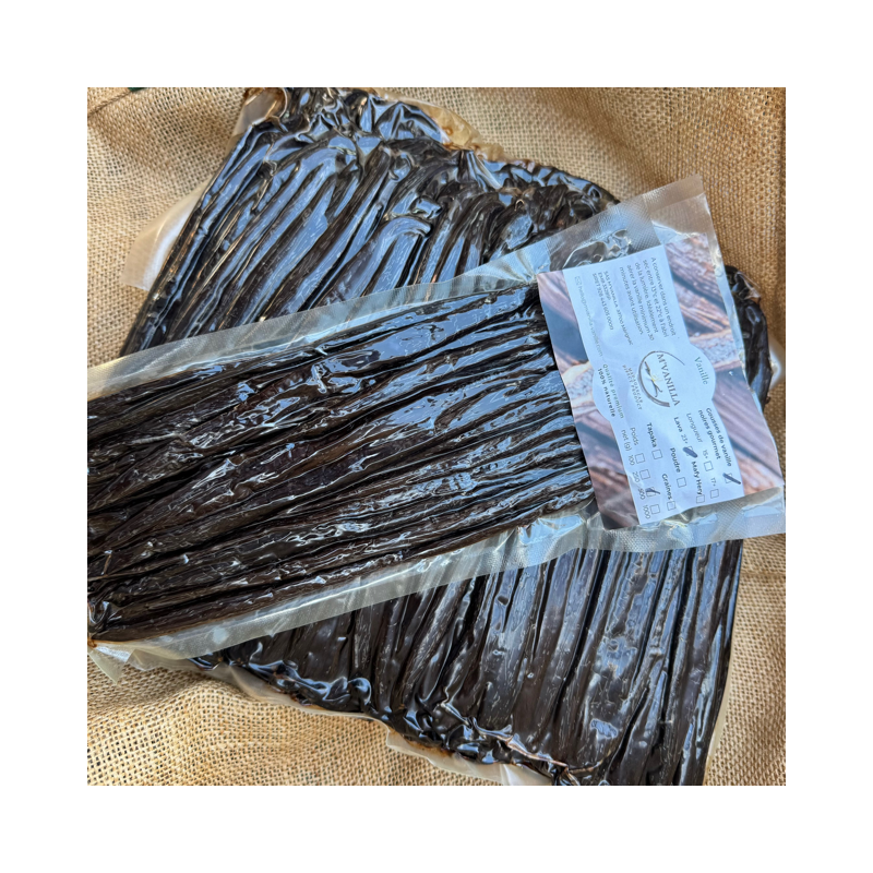 Gousses Vanilles Noires Gourmet  "Lava" 500g