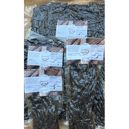 Gousses vanilles noires gourmet "Tapaka"  1kg