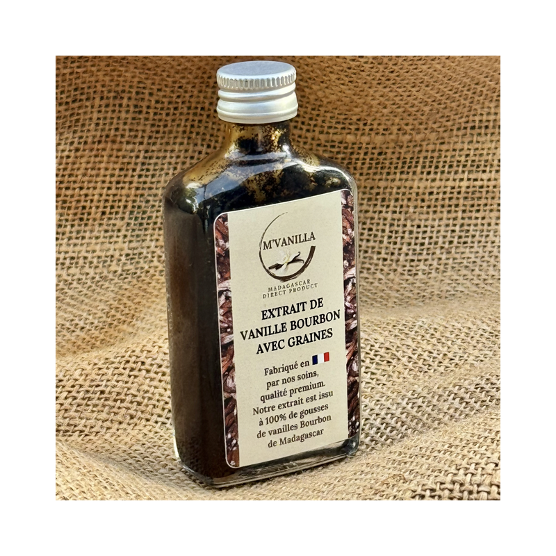 Extrait de vanille avec graines -P- 60g Extrait de vanille avec graines -P- 60g