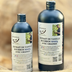 Extrait de vanille M440g avec graines -P- 1kg
