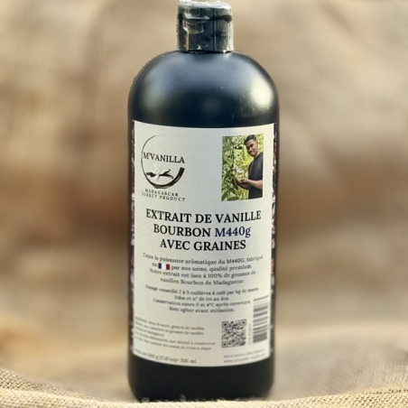 Extrait de vanille M440g avec graines -P- 500g