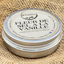 Fleur de sel à la vanille 40g