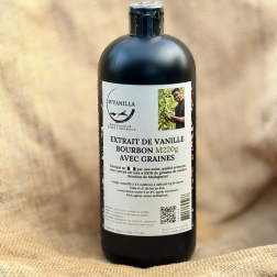 Extrait de vanille M220g avec graines -P- 500g