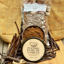 Poudre De Vanille Pure Avec Graines-P- 250g