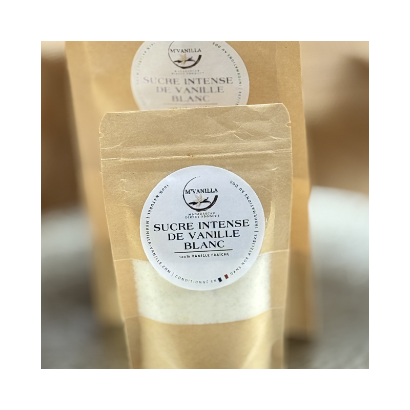 Sucre blanc de vanille -P- 1kg Sucre blanc de vanille -P- 1kg
