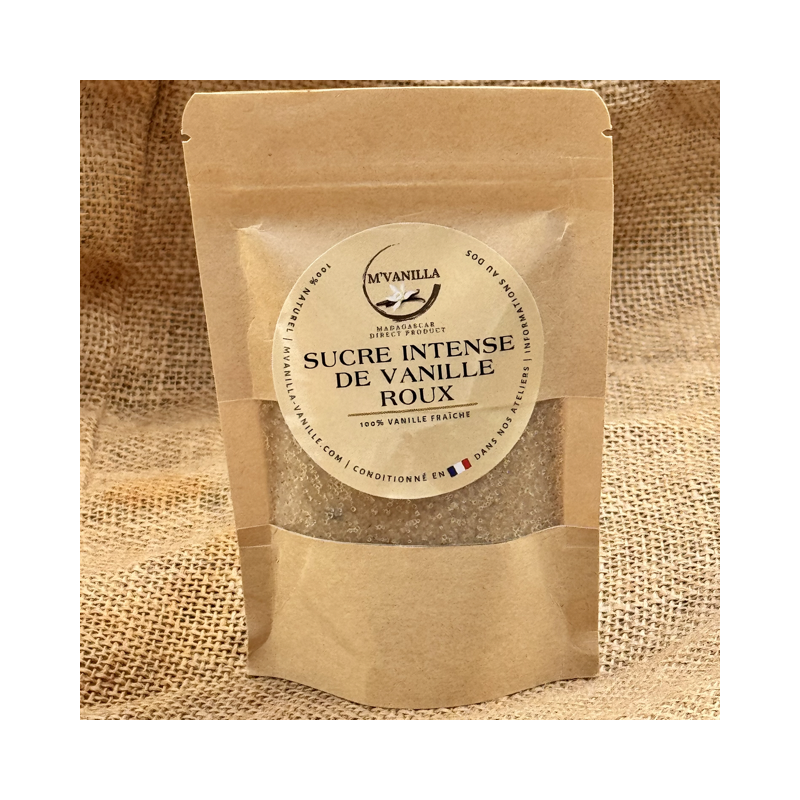 Sucre roux de vanille -P- 1kg Sucre roux de vanille -P- 1kg